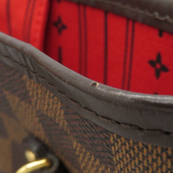 LOUIS VUITTON Authentic Brown Damier Neverfull MM Tote Bag - Picture 8 of 15